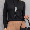 Blusa Básica Gola Alta