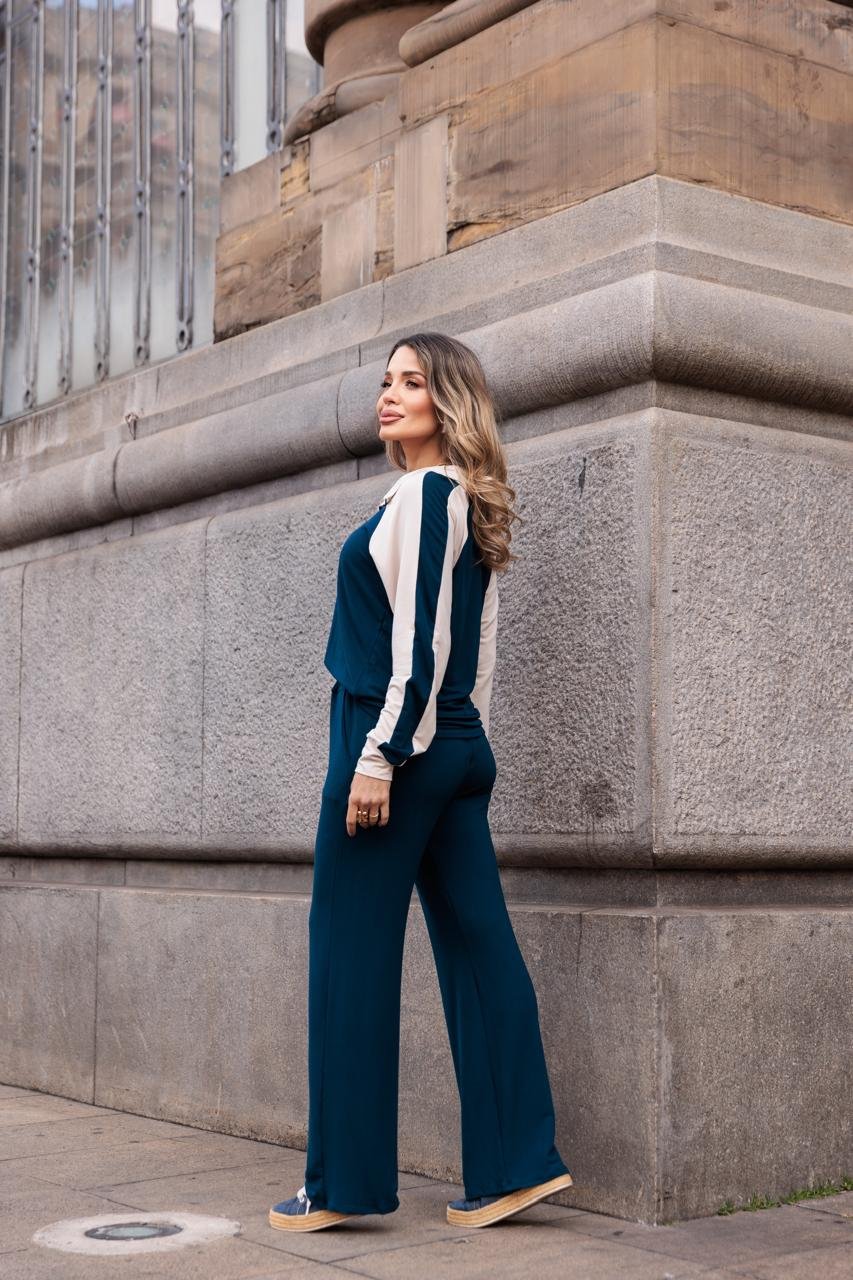 Conjunto Moletinho Blusa e Calça - Imagem 3